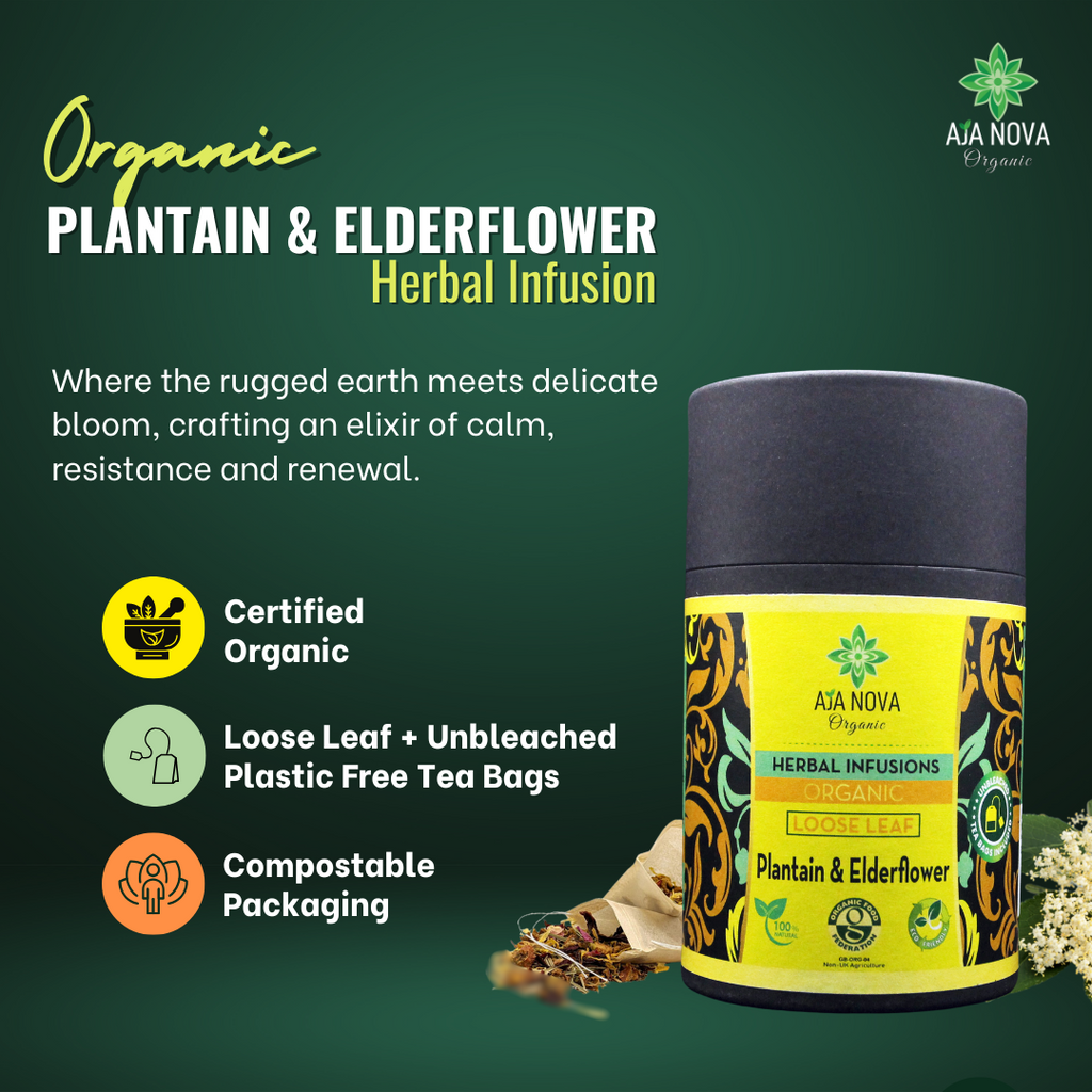 Organic Plantain & Elderflower - Soothe