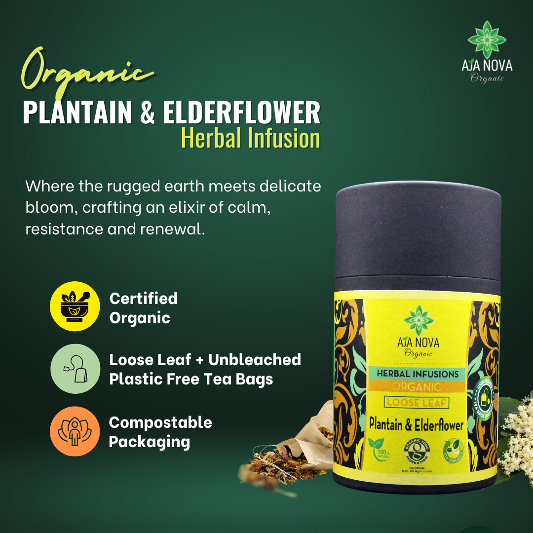 Organic Plantain & Elderflower - Soothe