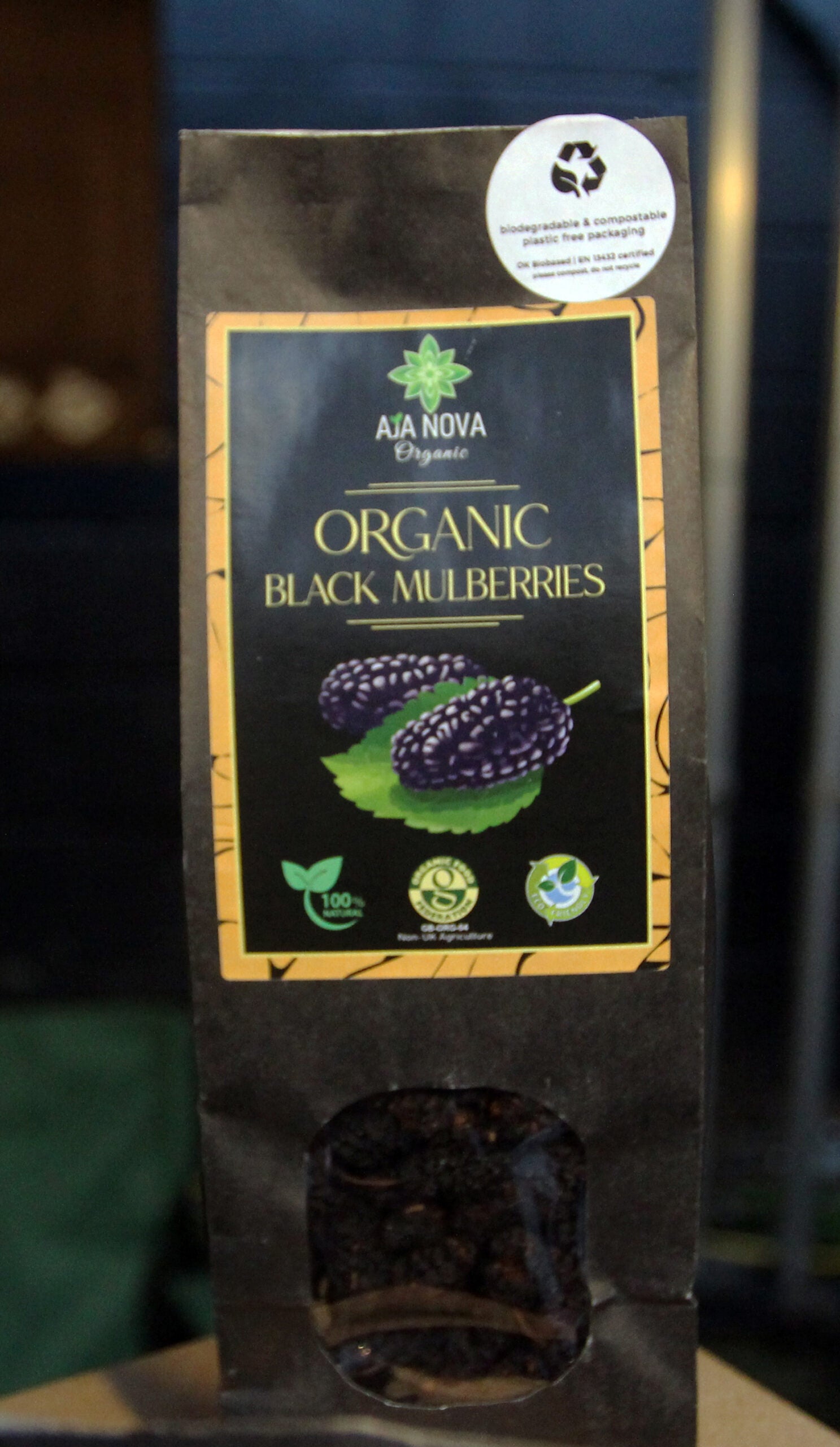 Organic Black Mulberries image 1