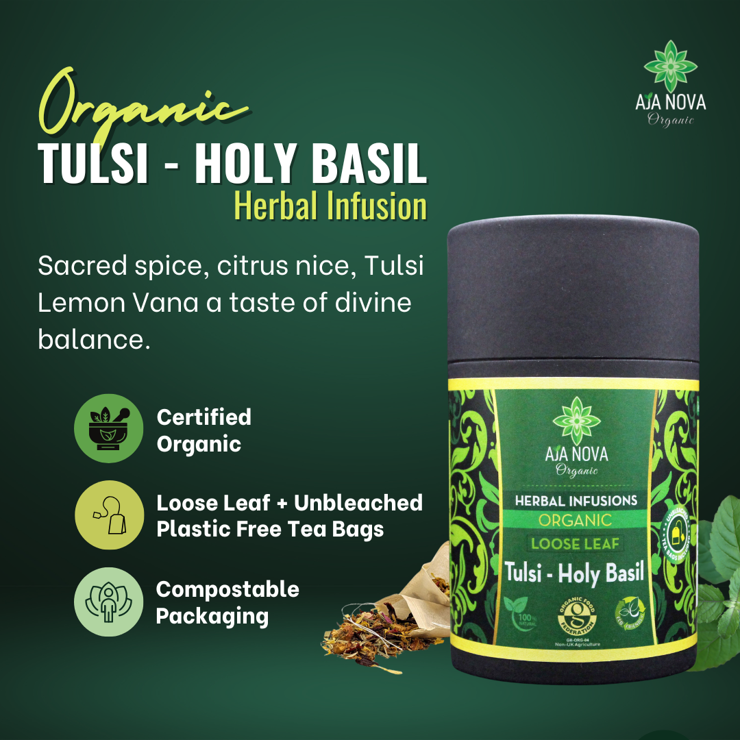 Organic Tulsi (Holy Basil) - De-stress - image 2