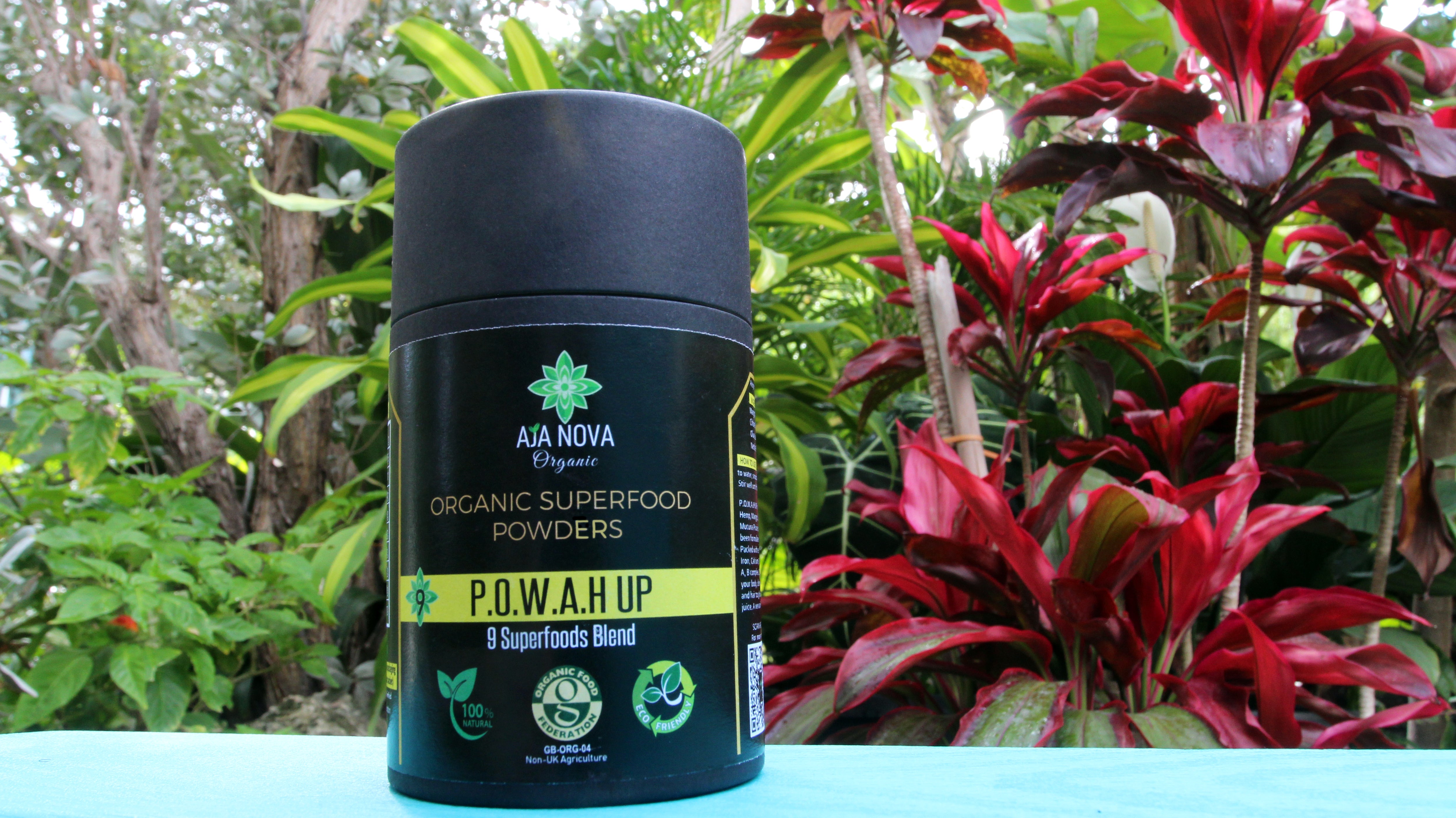 P.O.W.A.H UP (9 Superfoods blend) – Aja Nova Organic