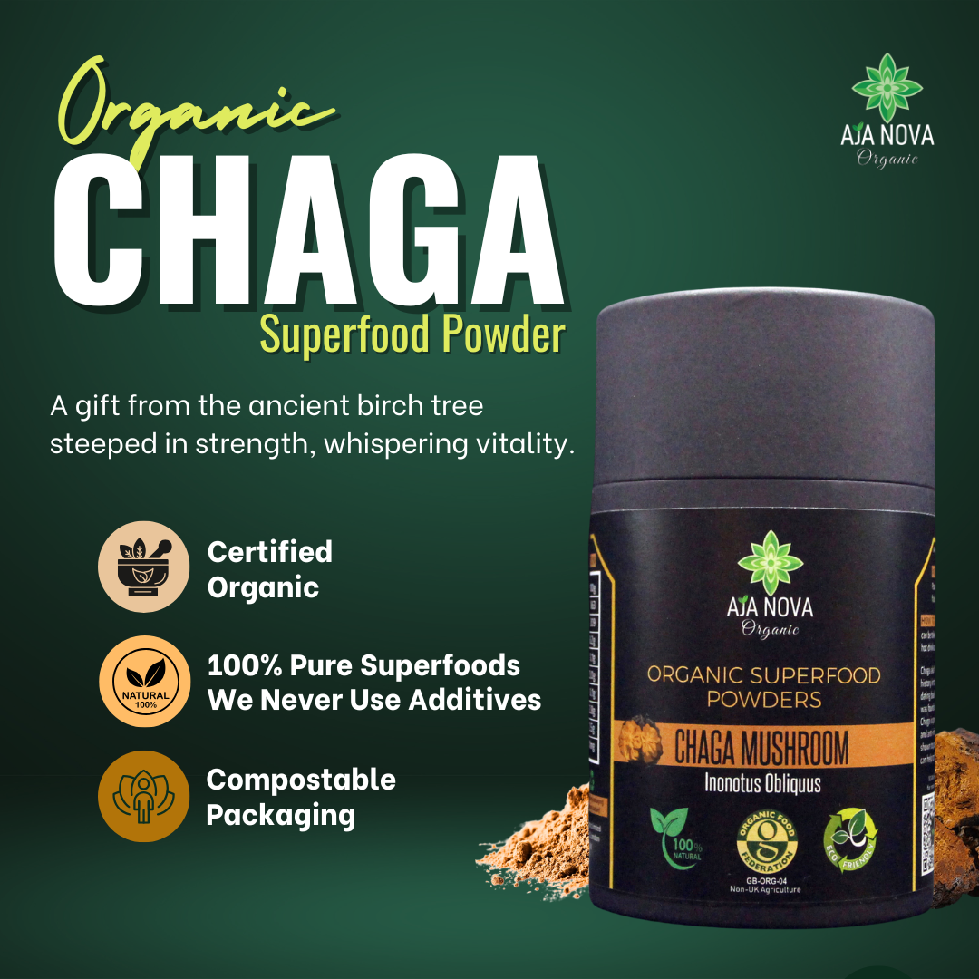Organic Chaga Mushroom Powder image 2