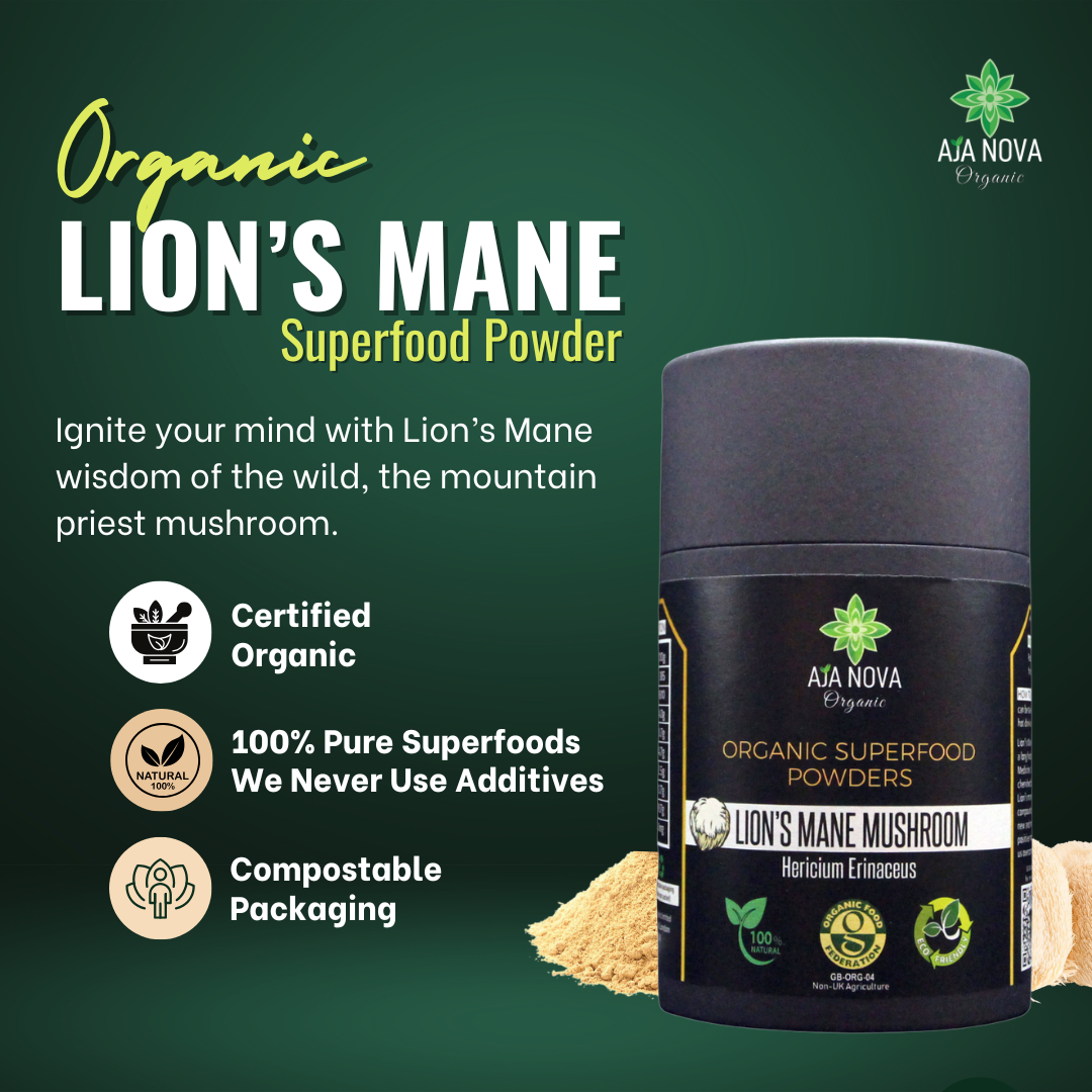 Organic Lion's Mane Mushroom Powder image 2